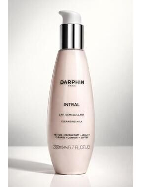 Darphin Intral Cleansing Milk 200ml Sensitive Skin Makeup Remover Cleanser New